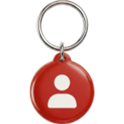 TapContact keychain (front)